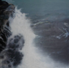 DIANA KINGSTON ~ Waves - oil on gesso panel - 80 x 80 cm - €2200