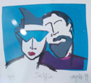 AYELET LALOR  - Selfie - screenprint 4/9 - €85