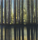 BIRGITTA SAFLUND - At the Edge  - oil - 34 x 34 cm - €350