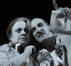 TODD BILLECI - Mozart + Salieri - print on fibre- 23 x 25 cm - €100